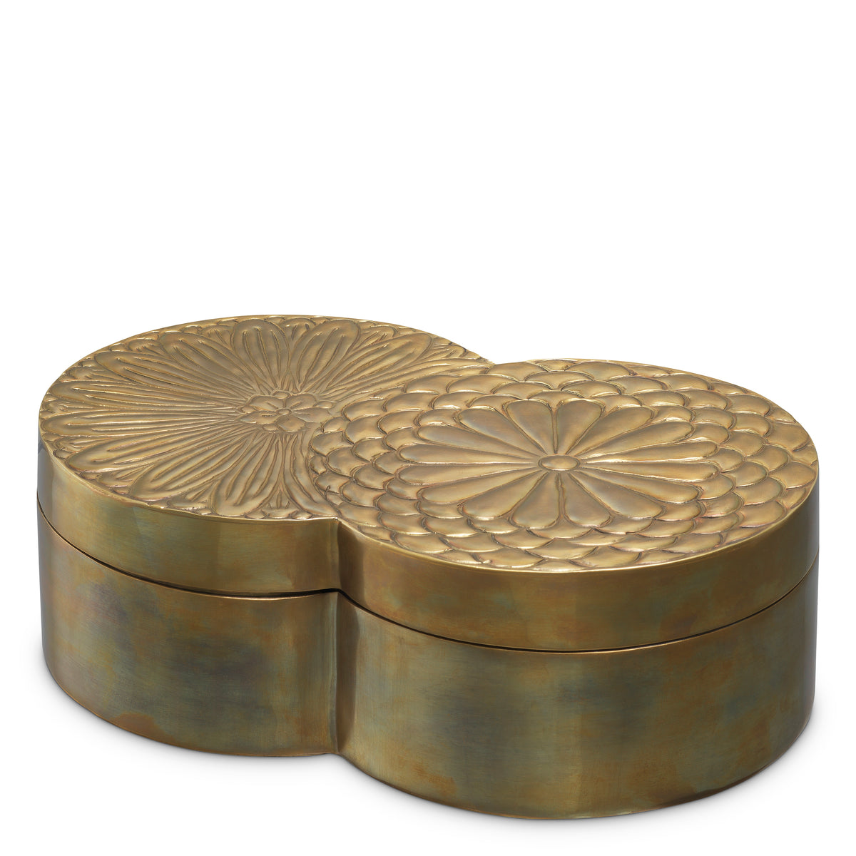 Box Meiji antique brass finish by Eichholtz