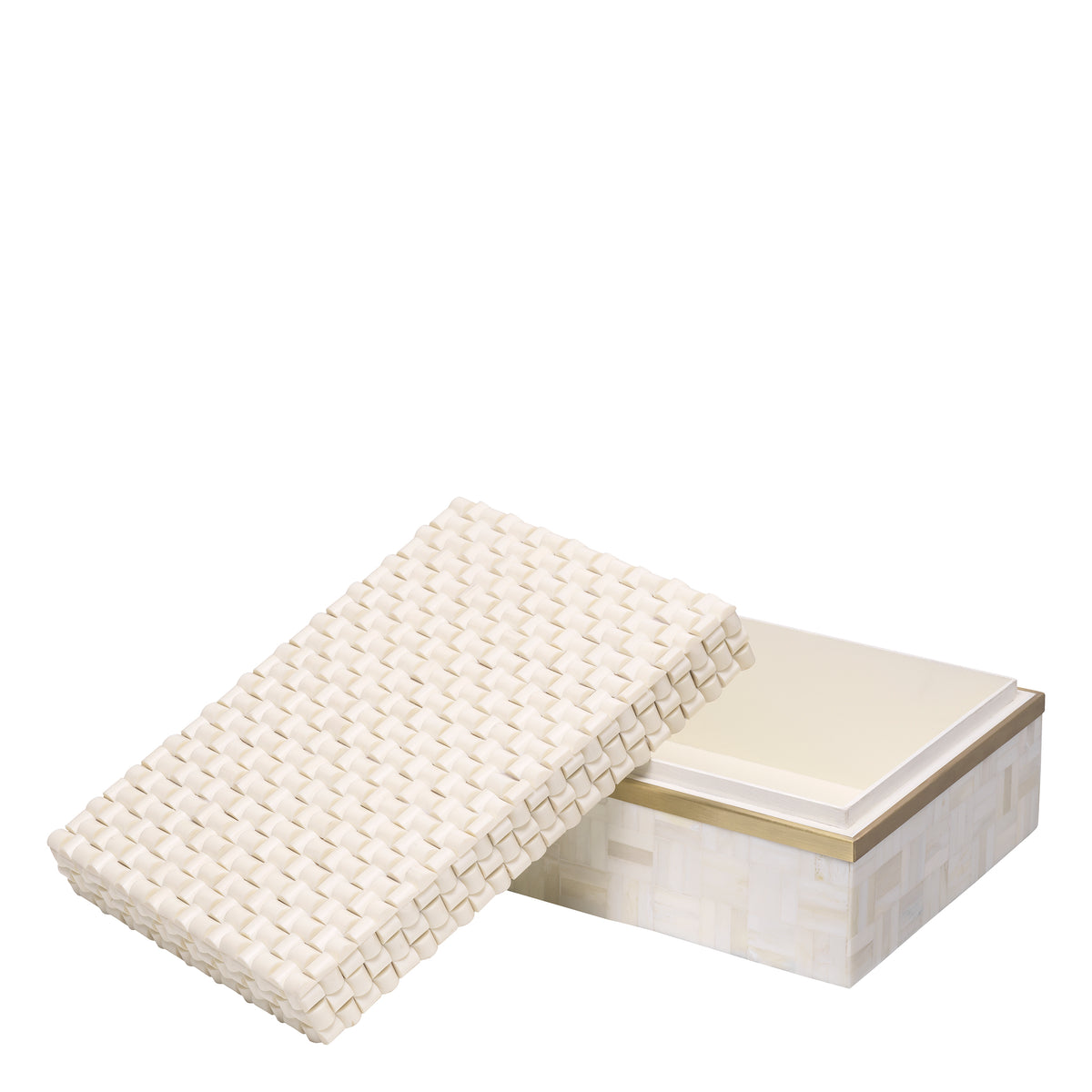 Box Seaside S white cream by Eichholtz