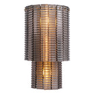 Wall Lamp Imperial brushed brass finish smoke glass by Eichholtz