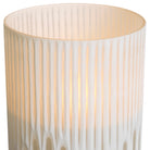 Hurricane Westgrove L off-white glass by Eichholtz