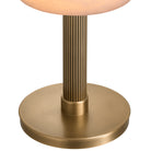 Table Lamp Kayla antique brass finish alabaster by Eichholtz