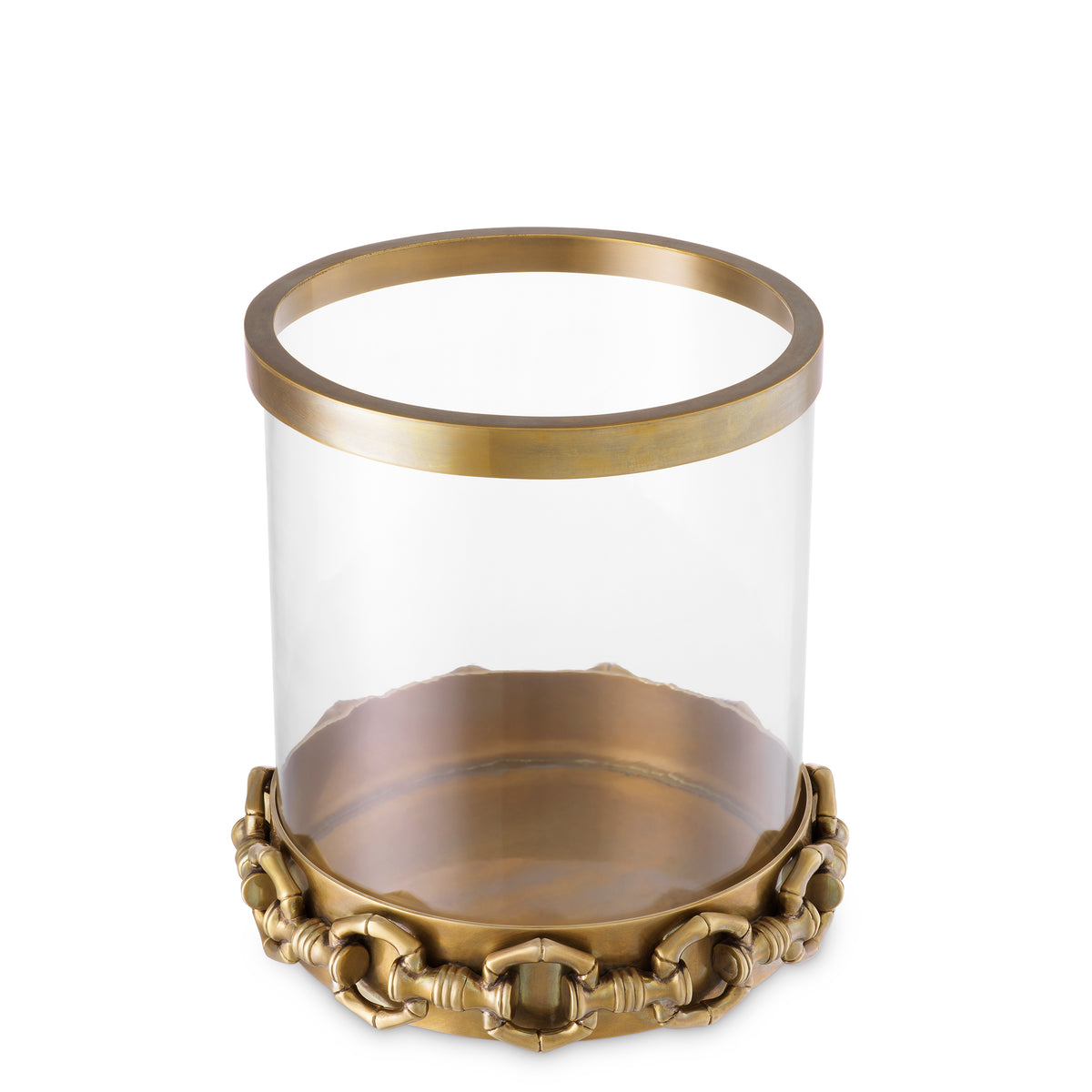 Hurricane Clementine S vintage brass finish by Eichholtz
