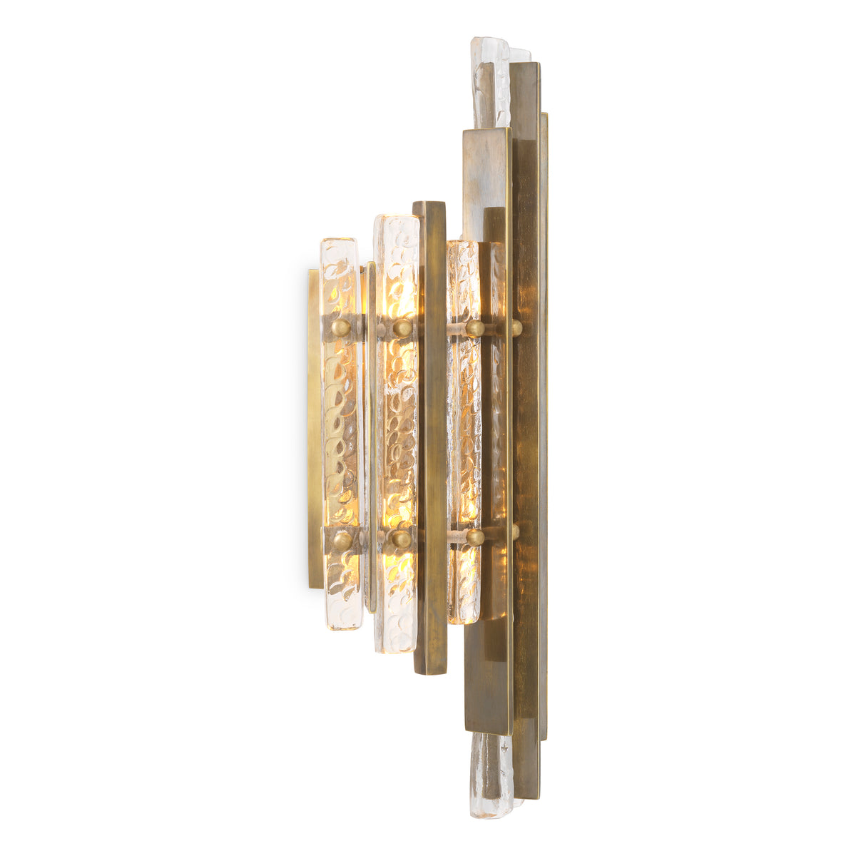 Wall Lamp Leonora vintage brass finish by Eichholtz