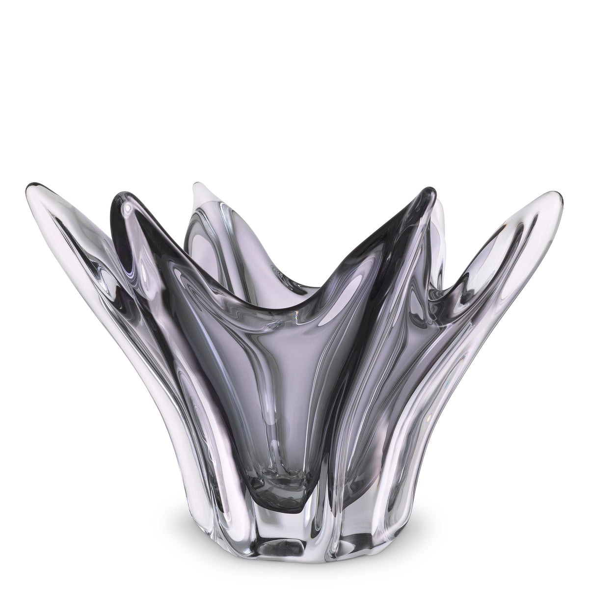 Bowl Sutter grey glass by Eichholtz