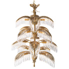 Chandelier Hildebrandt XL vintage brass finish by Eichholtz