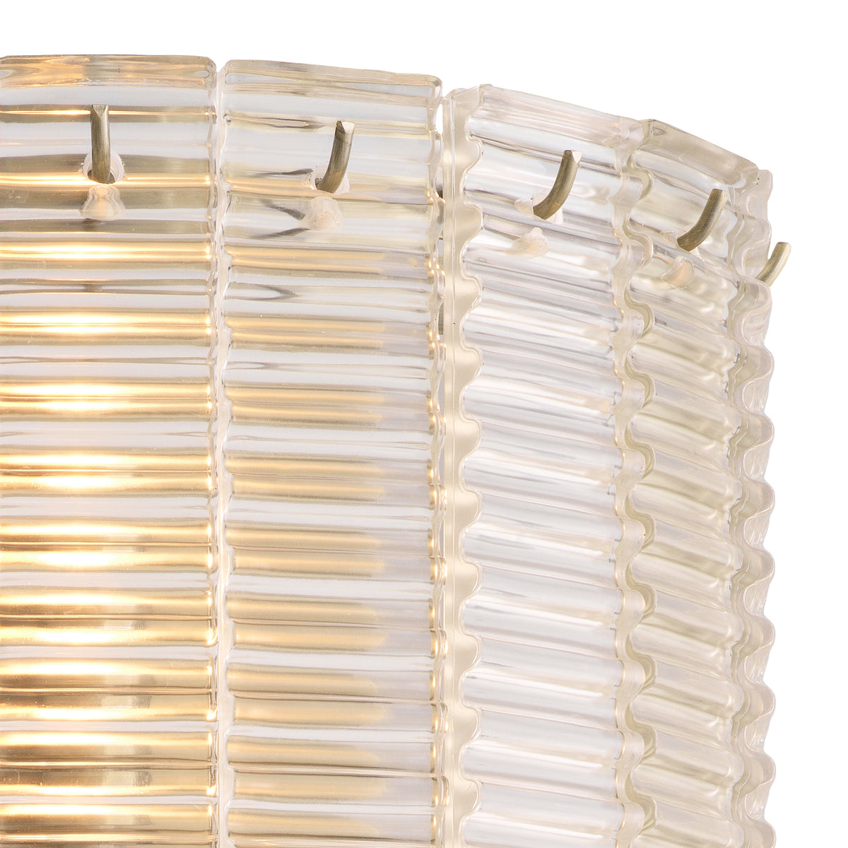 Wall Lamp Imperial brushed brass clear glass by Eichholtz