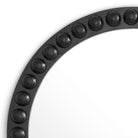 Mirror Kenton round classic black finish by Eichholtz