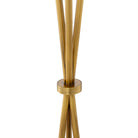 CDJ Floor Lamp Izzy antique brass finish alabaster by Eichholtz