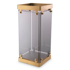 Umbrella Stand Heston smoke glass by Eichholtz