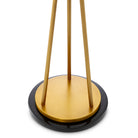 CDJ Floor Lamp Izzy antique brass finish alabaster by Eichholtz