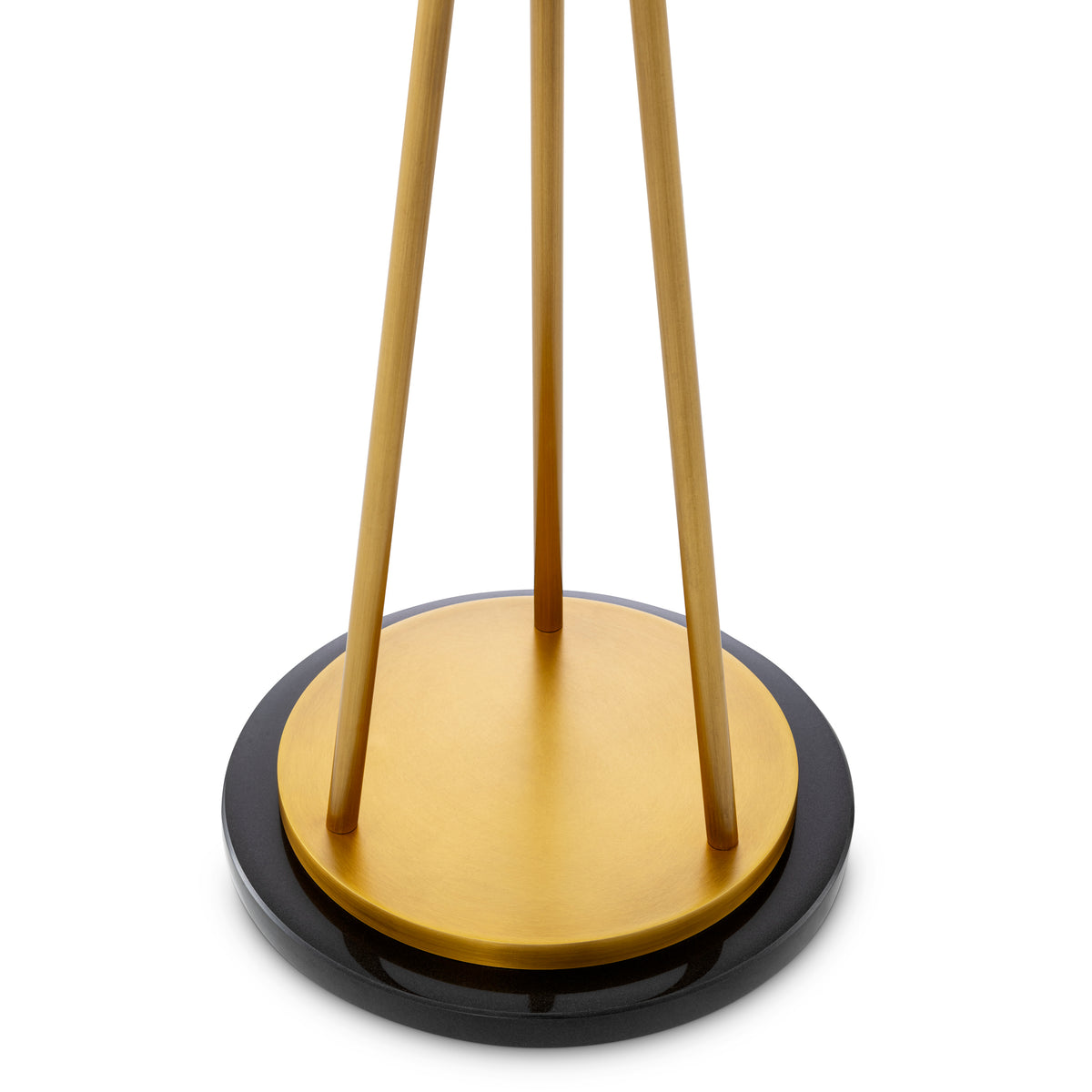 CDJ Floor Lamp Izzy antique brass finish alabaster by Eichholtz