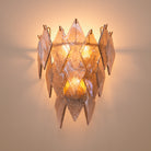 Wall Lamp Rhombus antique brass finish by Eichholtz