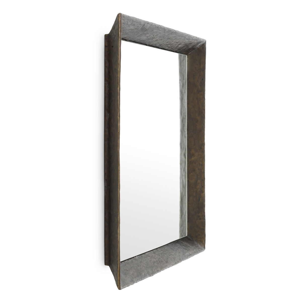Mirror Othello square bronze finish by Eichholtz