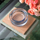 Bowl Marcellus light blue glass by Eichholtz