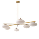 Chandelier Evergreen L antique brass finish by Eichholtz