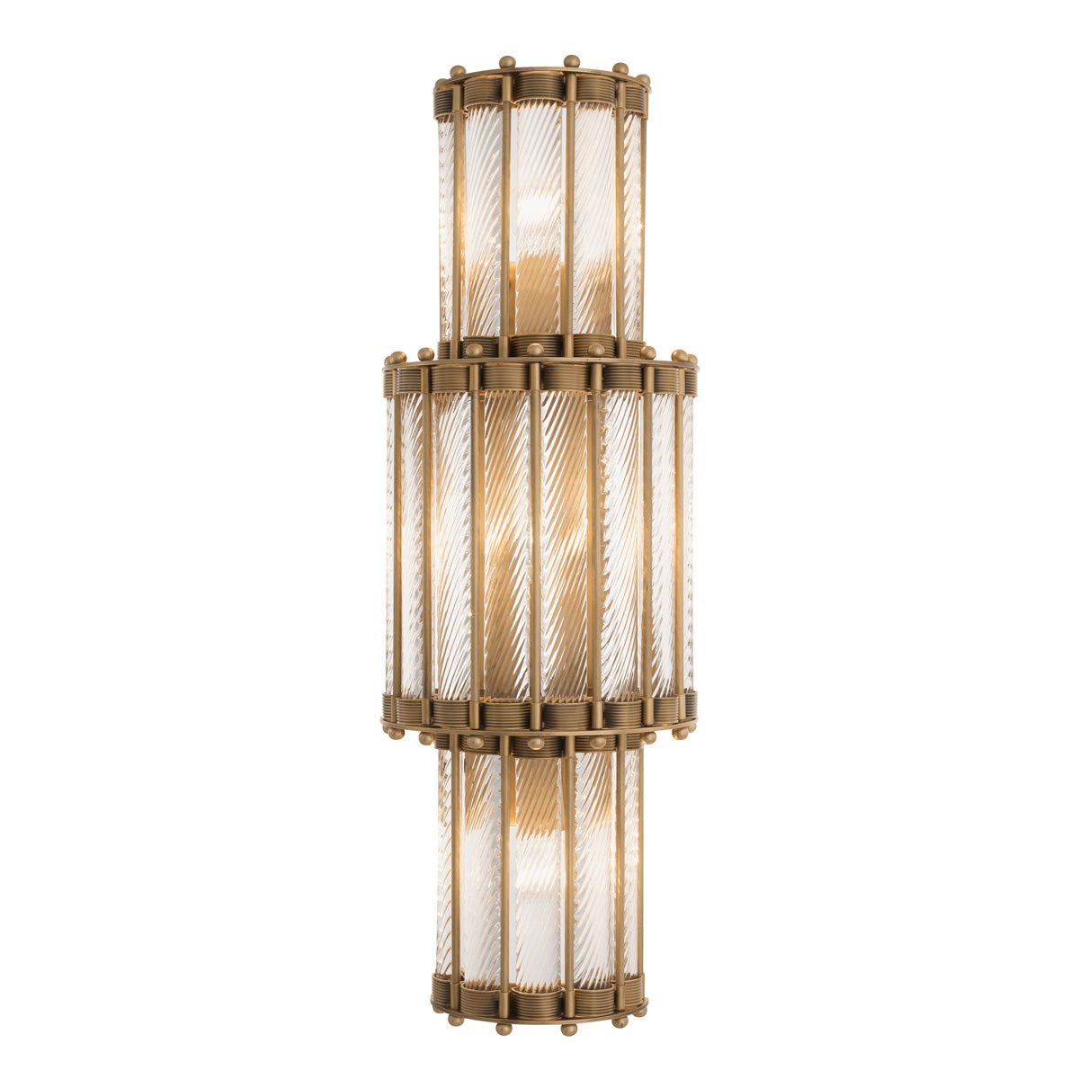 Wall Lamp Tiziano XL antique brass finish by Eichholtz