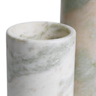 Tealight Holder Leonidas green onyx set of 3 by Eichholtz