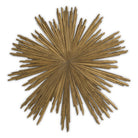 Wall Object Sunburst antique gold finish by Eichholtz