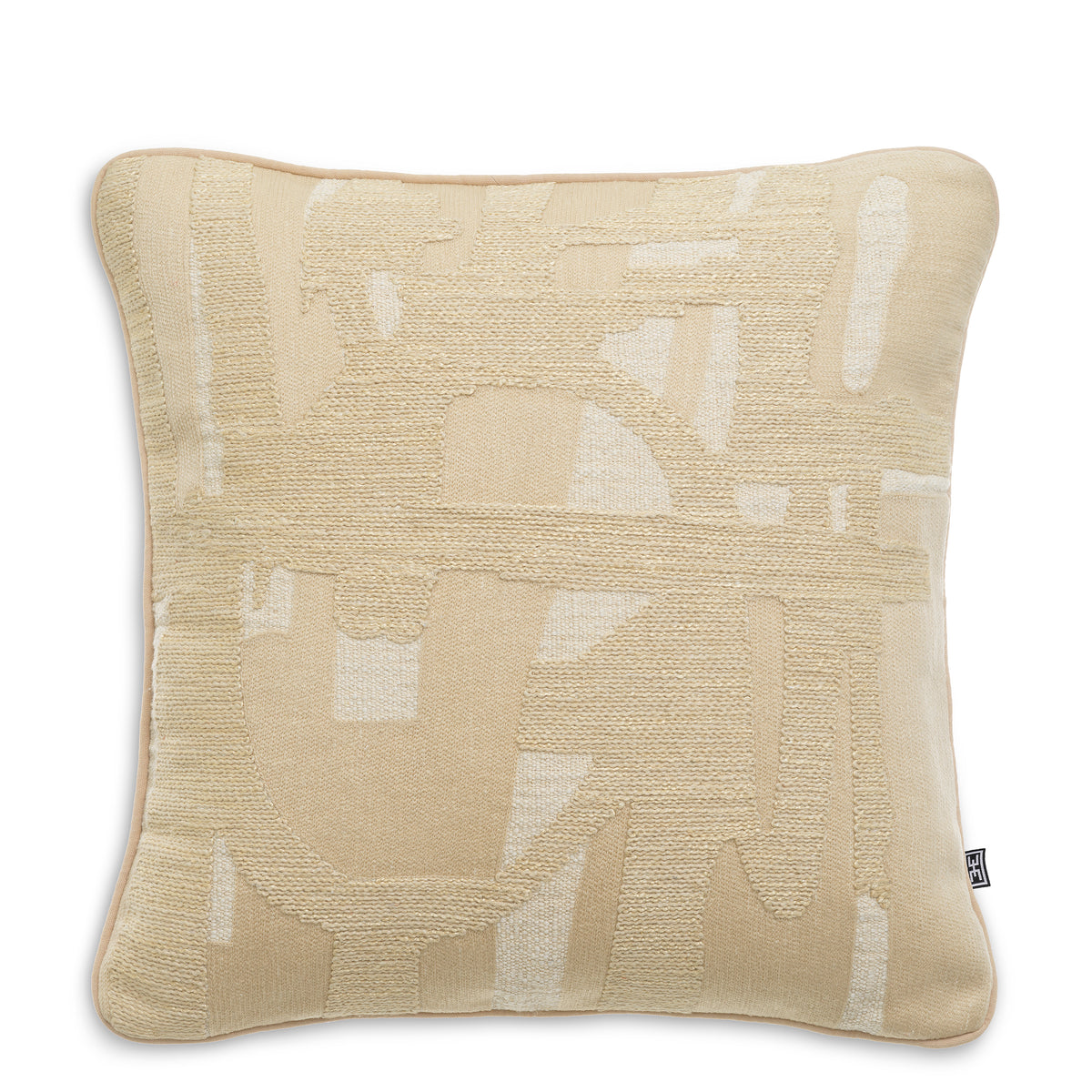 Cushion Saphira square natural II by Eichholtz
