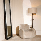 Mirror Kenton L classic black finish by Eichholtz