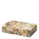 Box Chatterton agate stone by Eichholtz