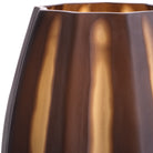 Vase Tiara S dark brown glass by Eichholtz