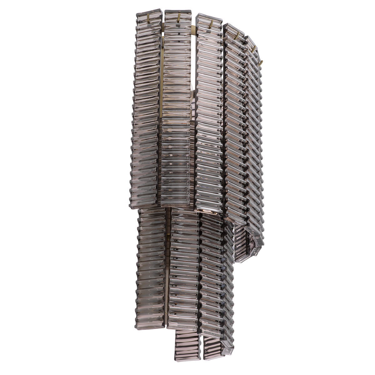 Wall Lamp Imperial brushed brass finish smoke glass by Eichholtz