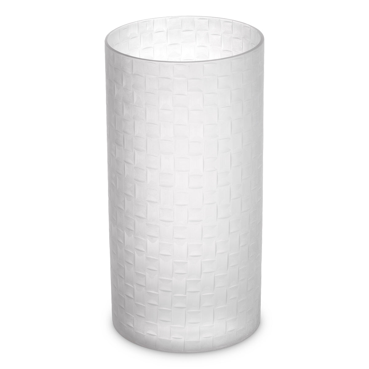 Vase Calista S frosted glass by Eichholtz