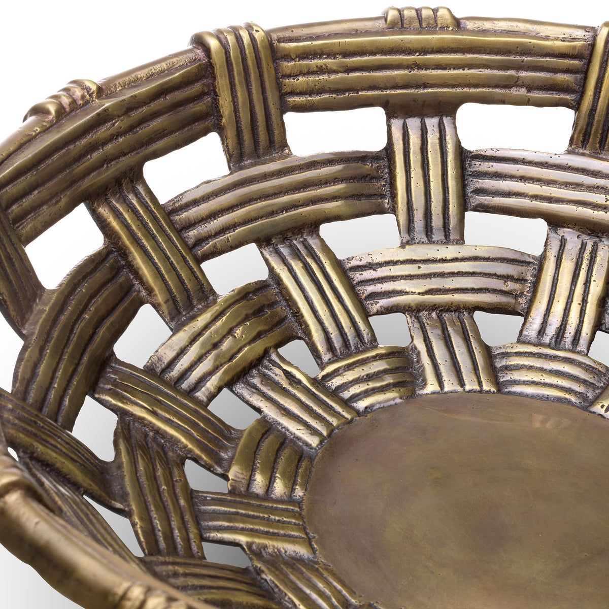 Bowl Arona vintage brass finish by Eichholtz