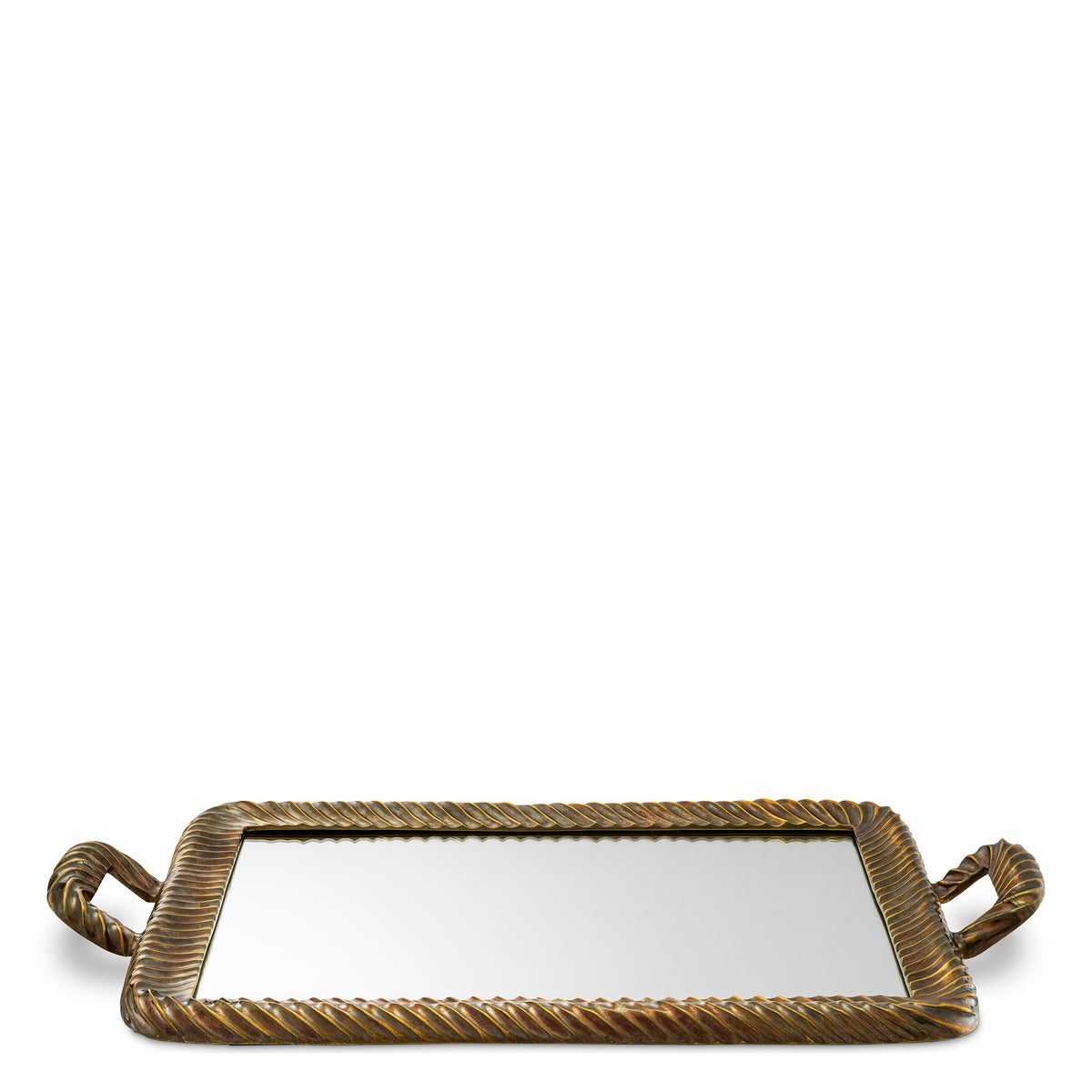 Tray Montmartre vintage brass finish by Eichholtz