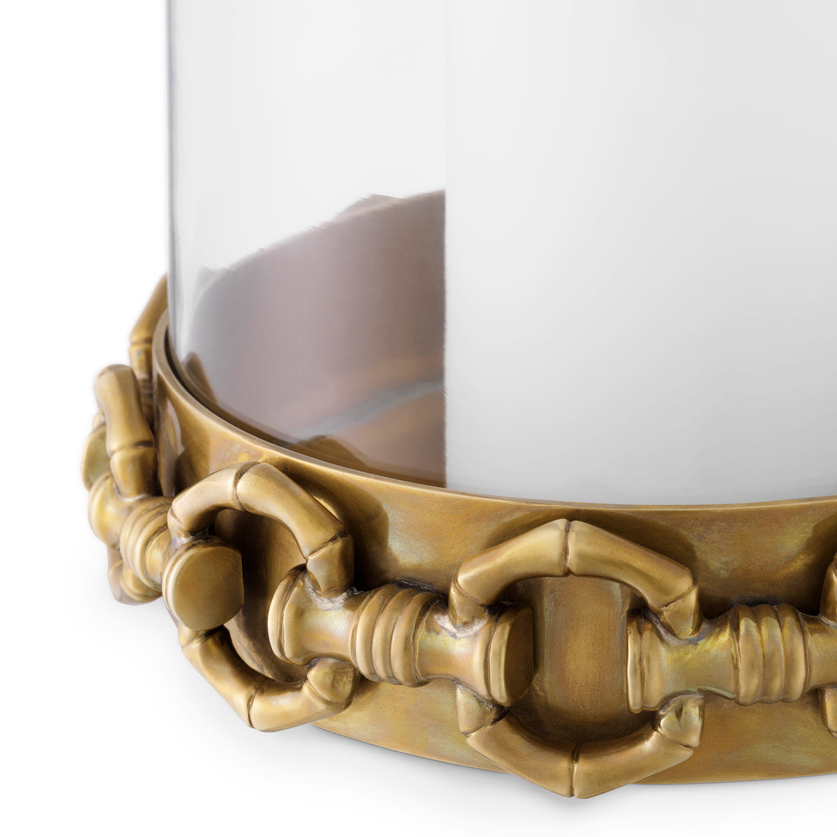Hurricane Clementine S vintage brass finish by Eichholtz