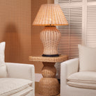 Table Lamp Dupoint natural rattan incl shade by Eichholtz