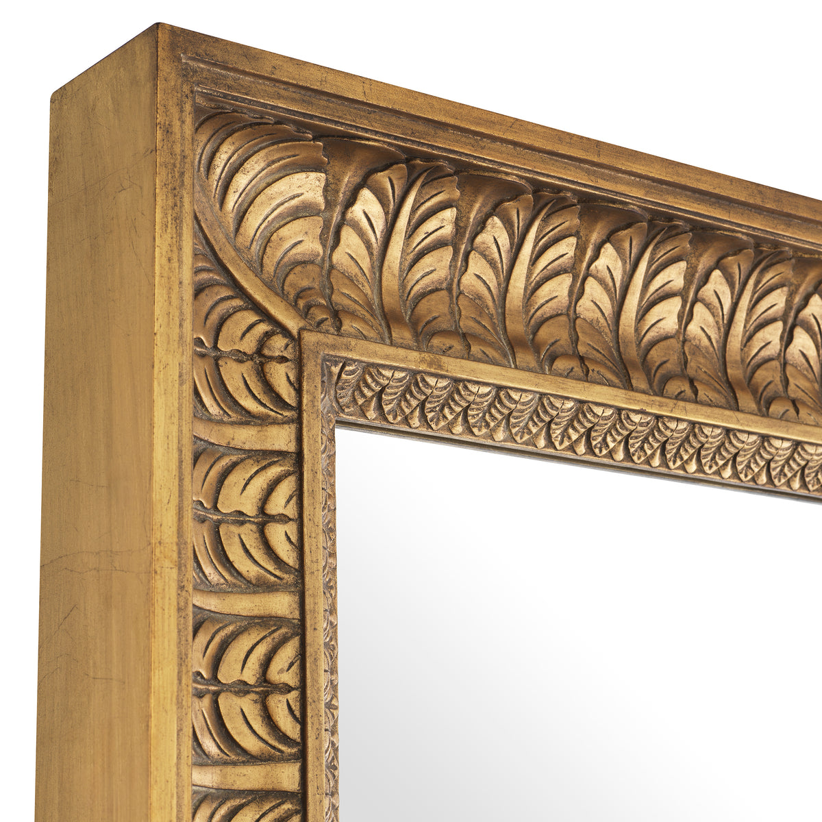 Mirror Sahure M antique gold finish by Eichholtz