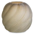 Vase Sicilia L light brown glass by Eichholtz
