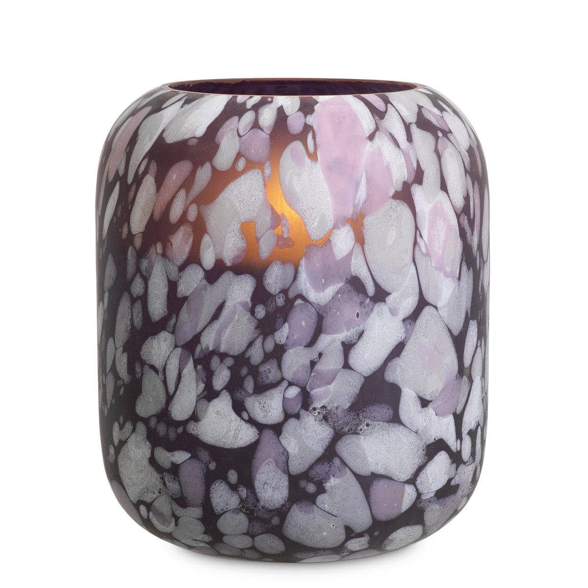 Vase Foxdale S multi colour glass by Eichholtz