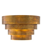 Wall Lamp Rizzi Single vintage brass finish by Eichholtz