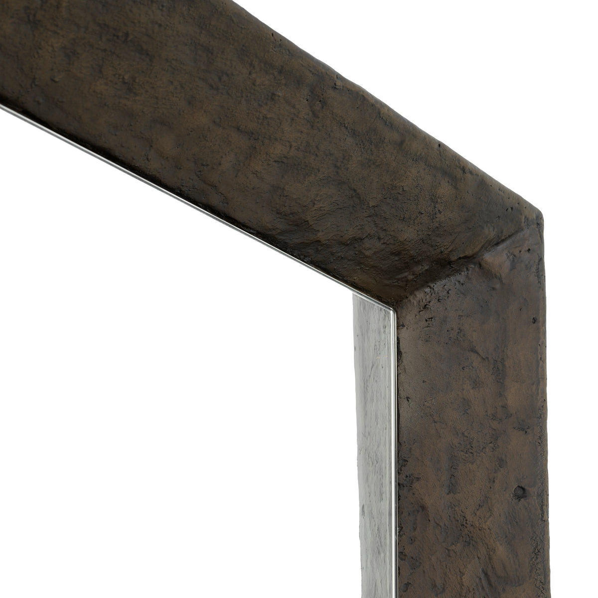 Mirror Othello square bronze finish by Eichholtz