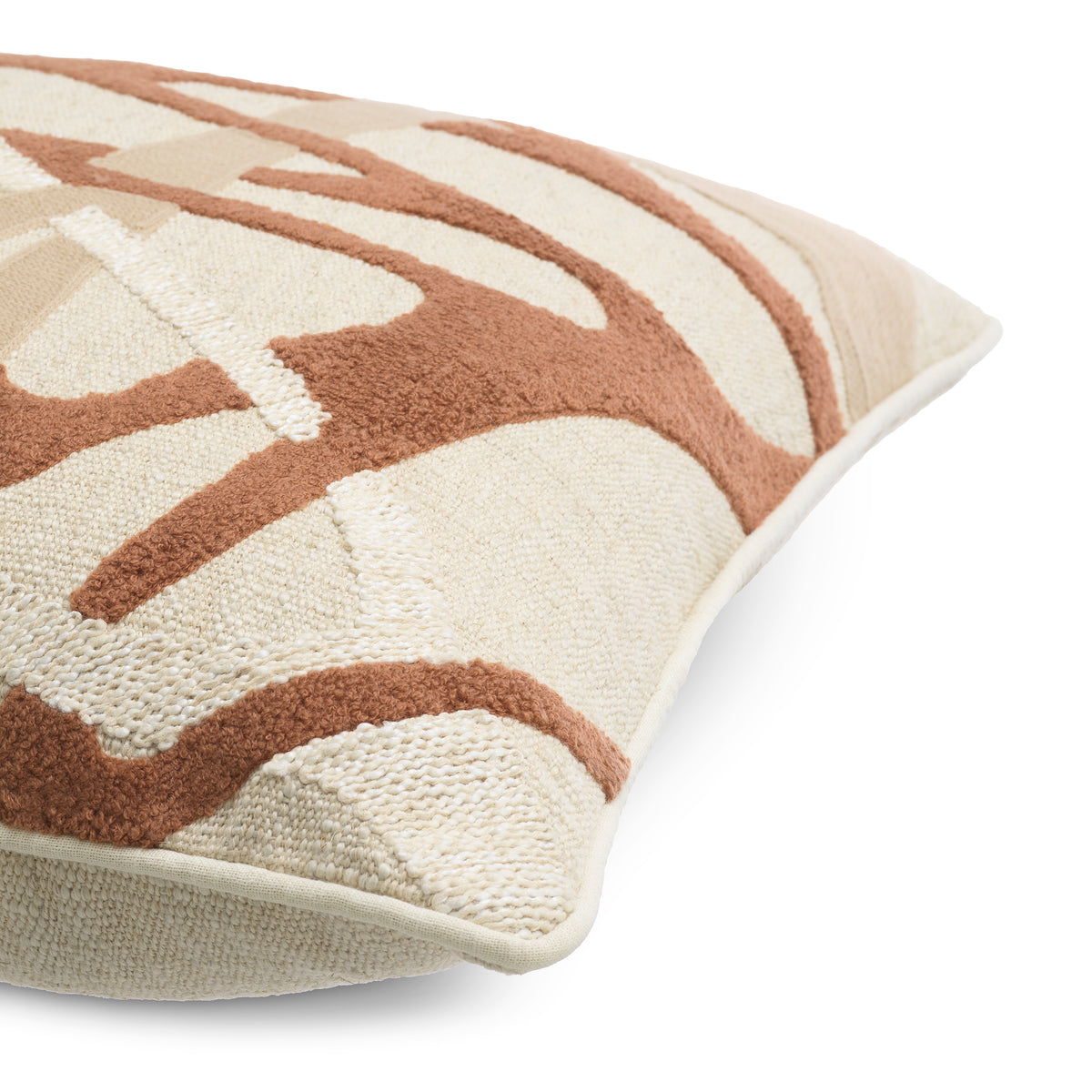 Cushion Saphira square orange I by Eichholtz