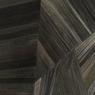 Mirror Cassara straw marquetry charcoal by Eichholtz