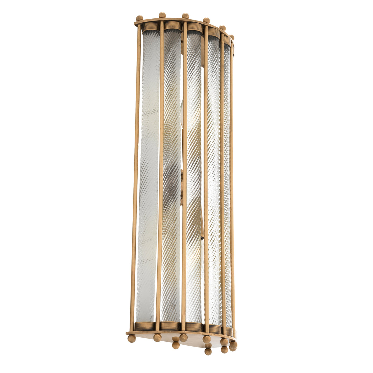 Wall Lamp Tiziano L antique brass finish by Eichholtz