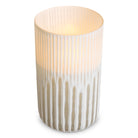 Hurricane Westgrove L off-white glass by Eichholtz
