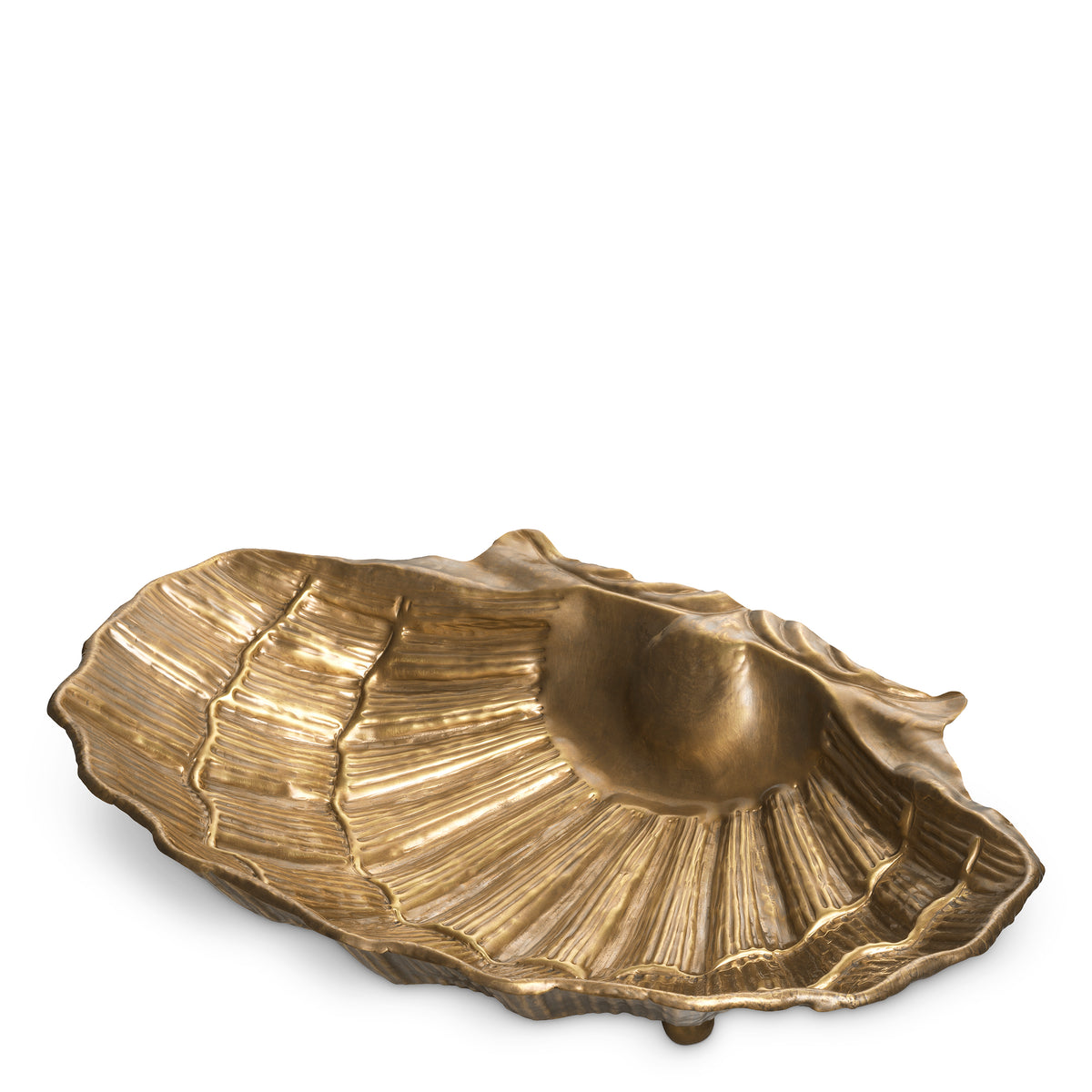 Bowl Seashell vintage brass finish by Eichholtz