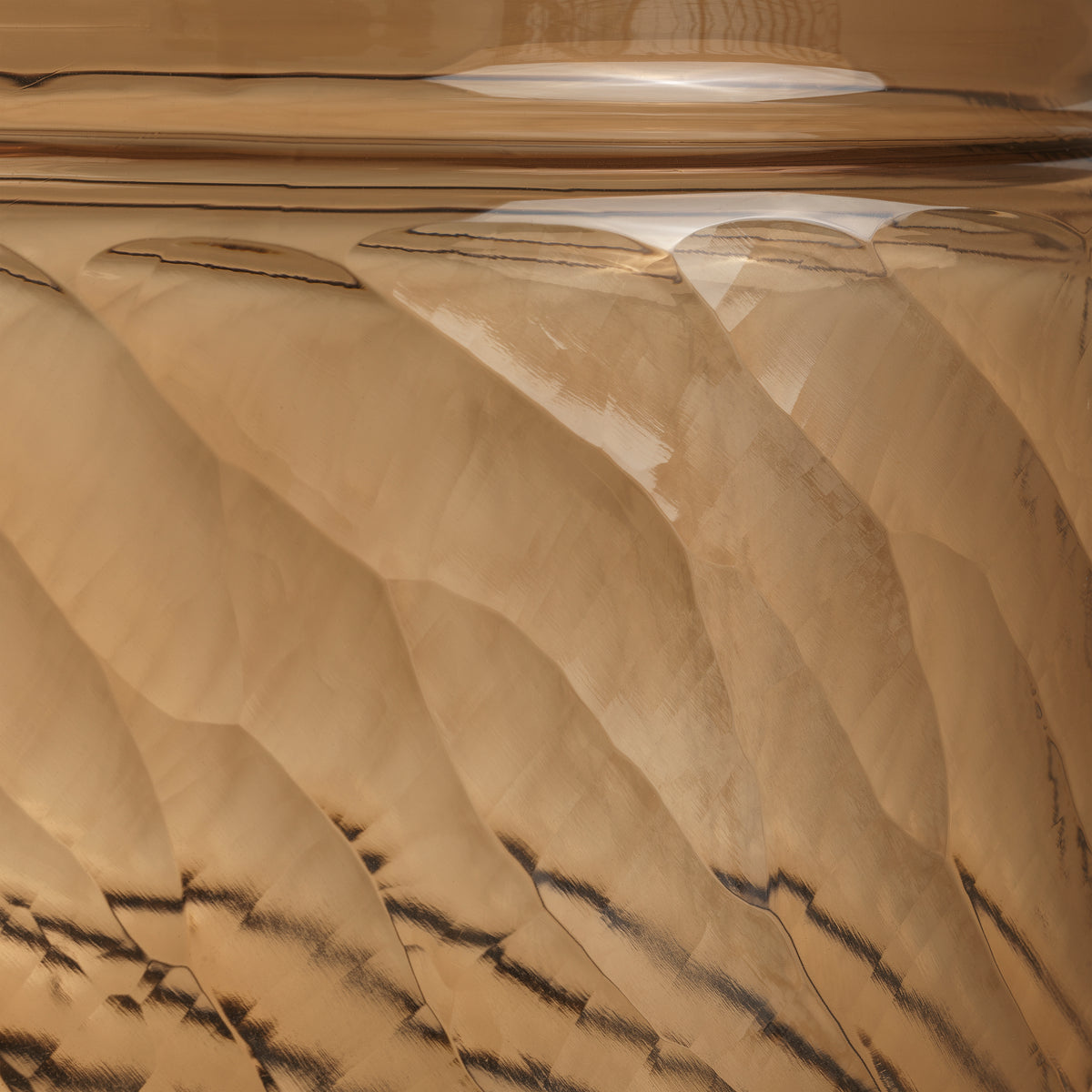 Vase Loxley L copper glass by Eichholtz