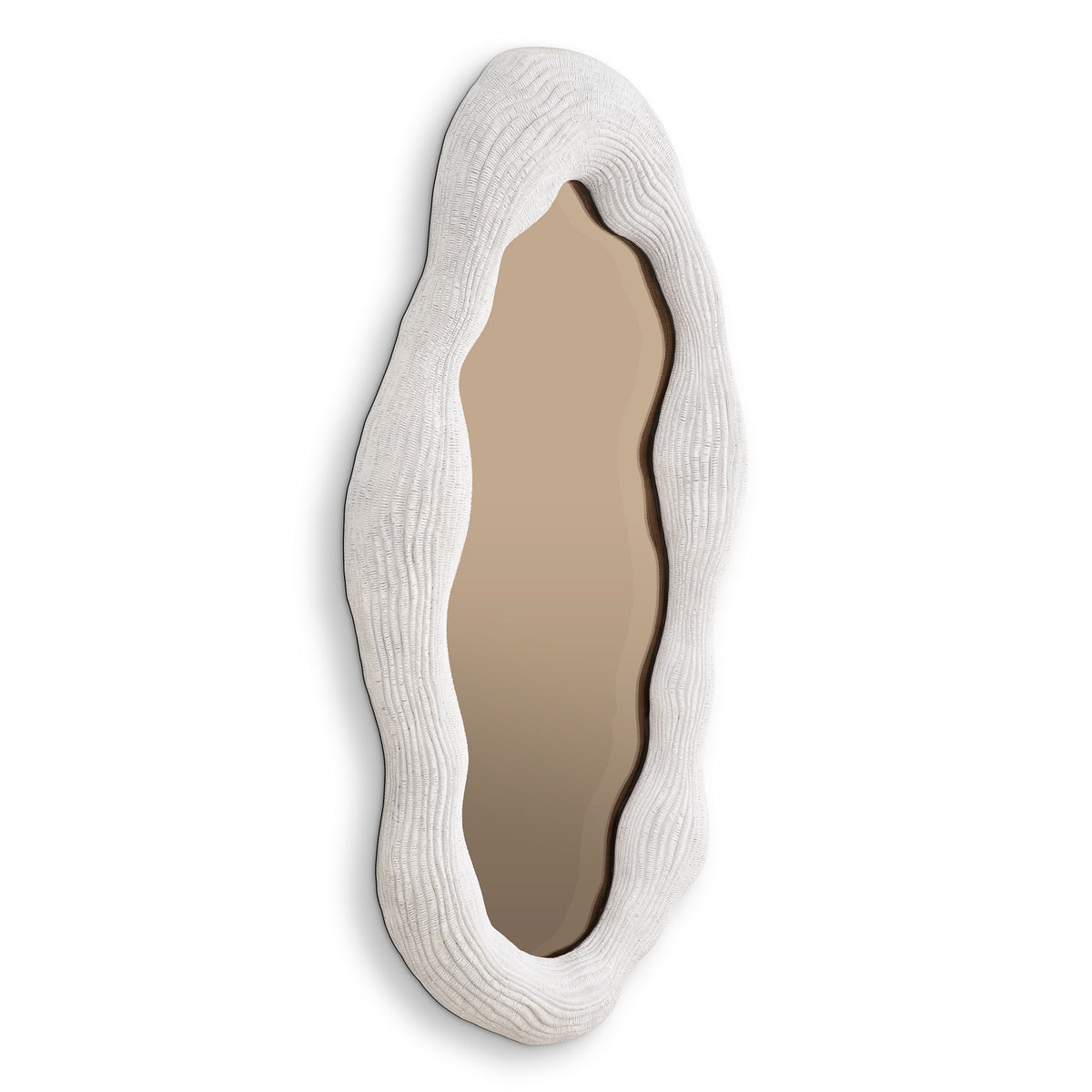 Mirror Genta L white finish by Eichholtz