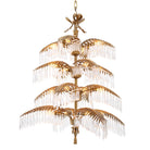 Chandelier Hildebrandt XL vintage brass finish by Eichholtz