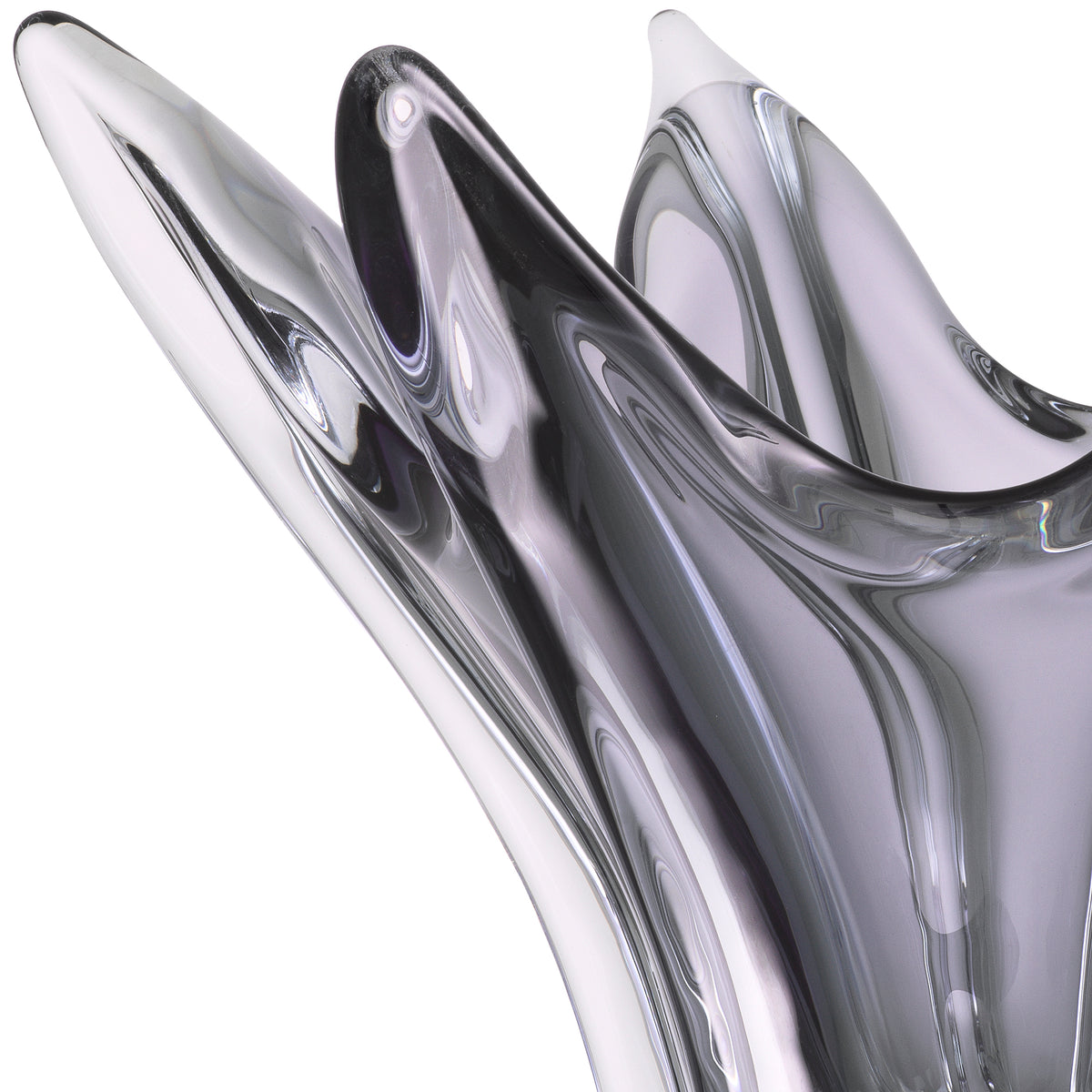 Bowl Sutter grey glass by Eichholtz