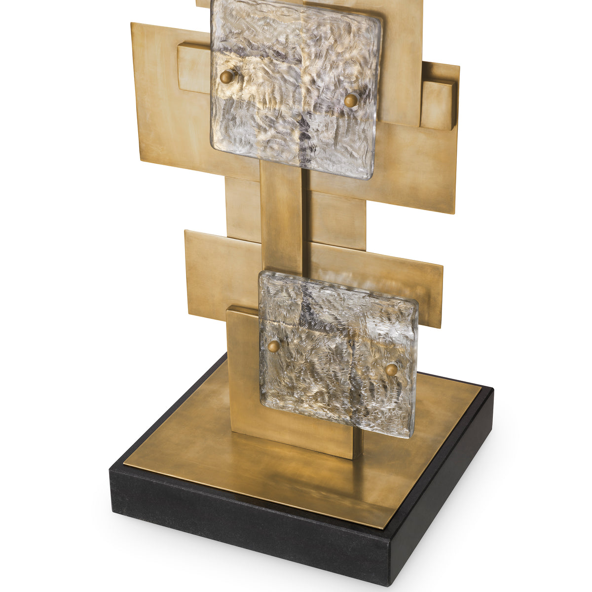 Floor Lamp Langham vintage brass finish by Eichholtz