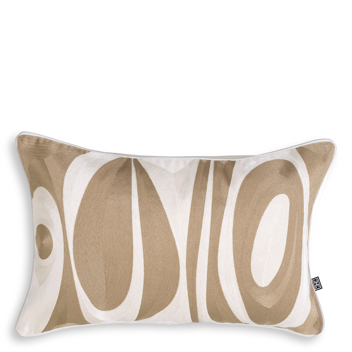 Cushion Coura beige white by Eichholtz