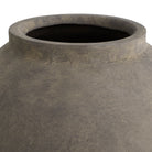 Vase Moon Jar taupe finish M by Eichholtz