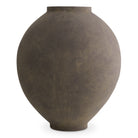 Vase Moon Jar taupe finish M by Eichholtz